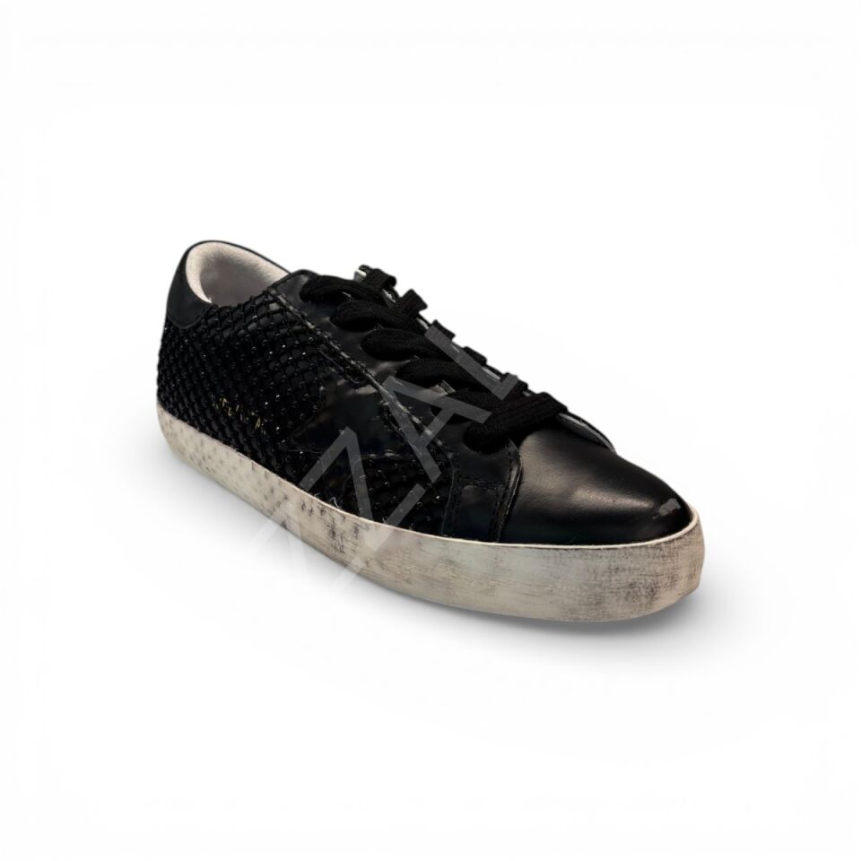 Gg 1180 Siyah Deri File Kadın Ayakkabı