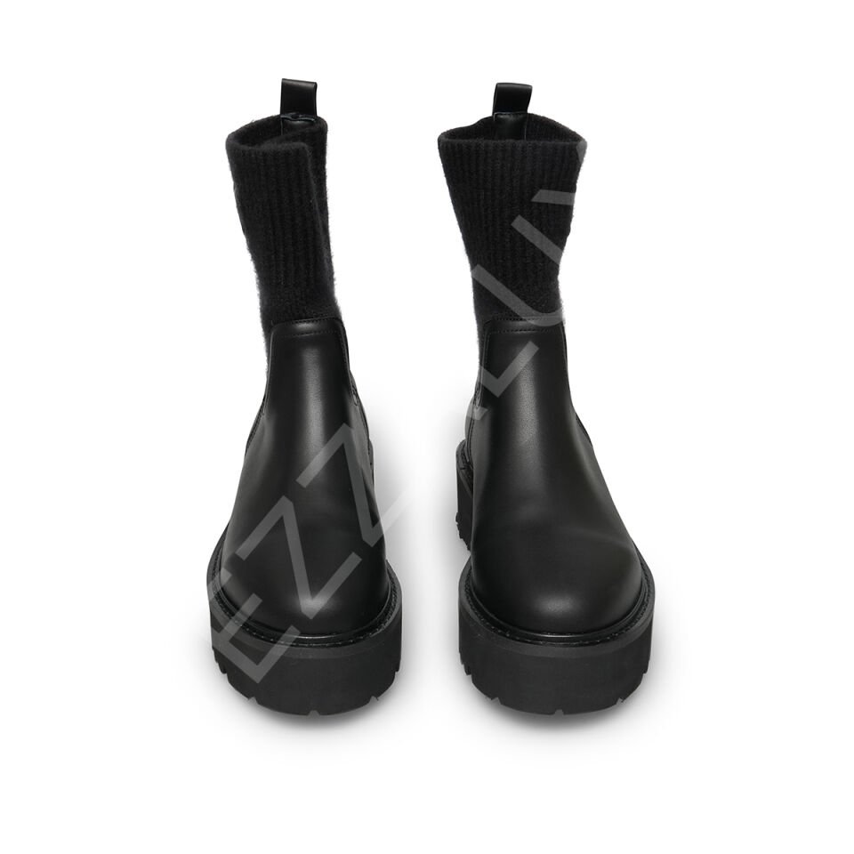 Celine 08 Siyah Bot Kadın Ayakkabı