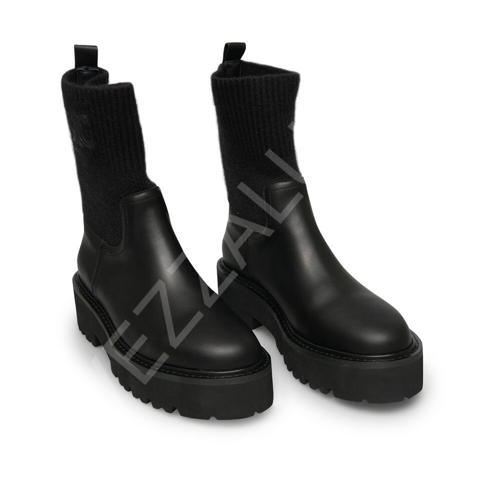 Celine 08 Siyah Bot Kadın Ayakkabı