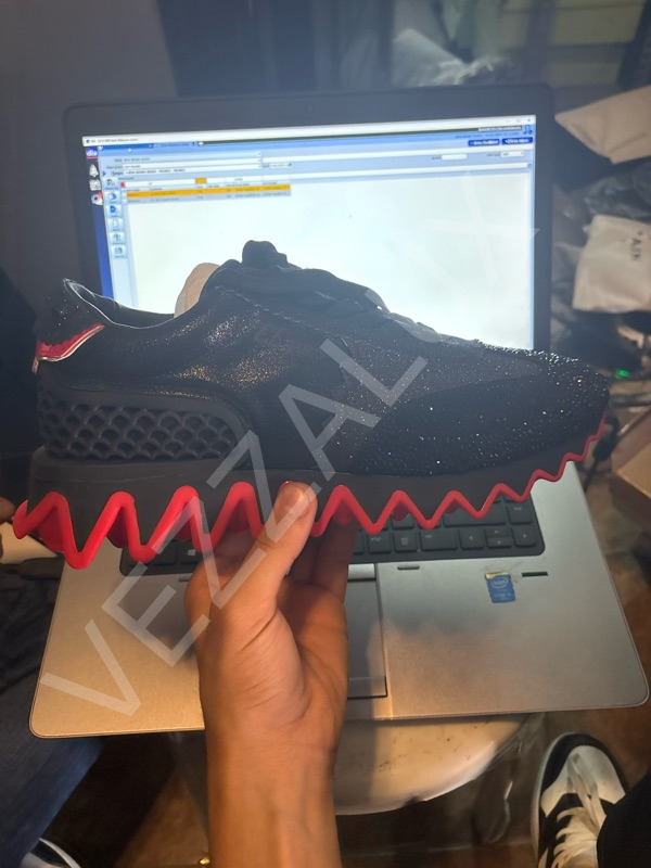 Cl 1013 Siyah Kırmızı Erkek Ayakkabı