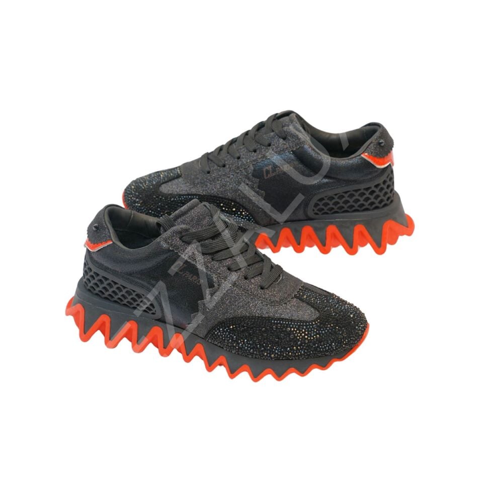 Cl 1013 Siyah Kırmızı Erkek Ayakkabı