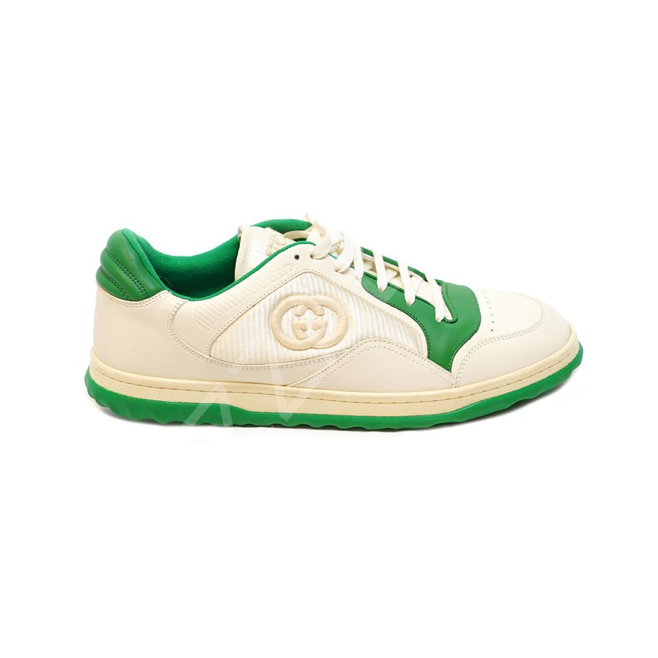 Gucci 978 Beyaz Yeşil Erkek Ayakkabı