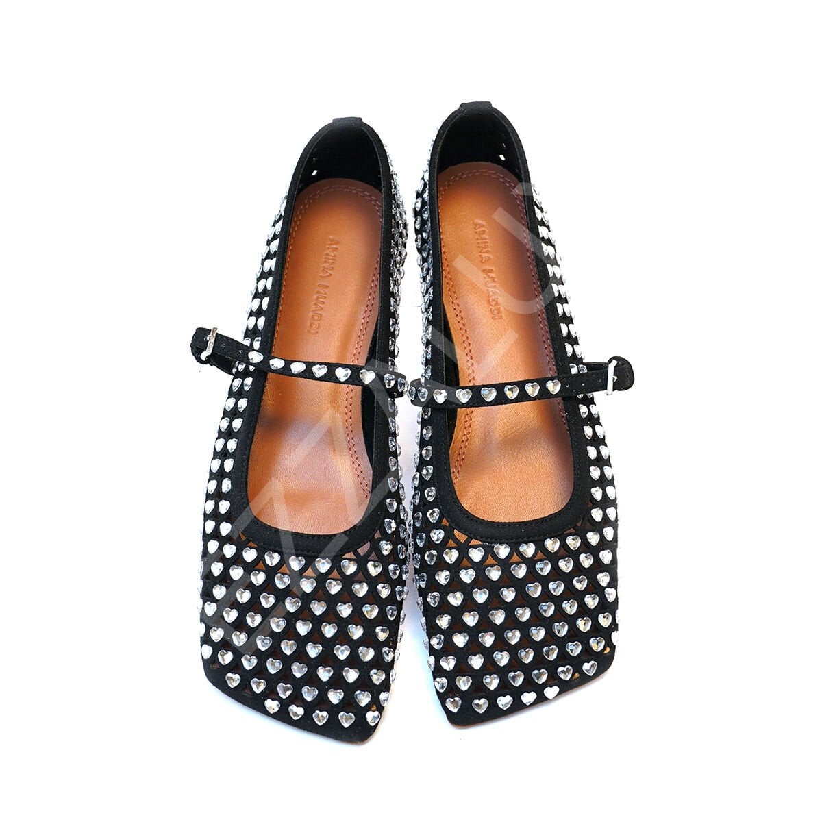 Amina 1050 Taşlı File Kadın Ayakkabı