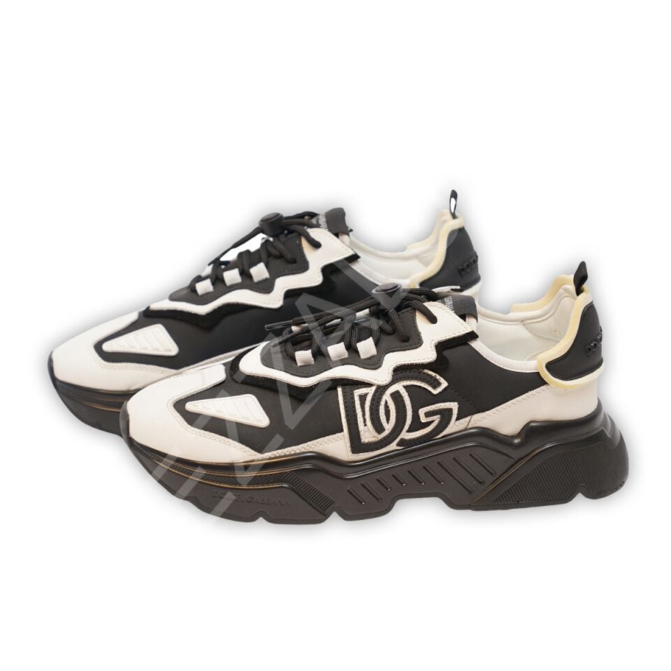 Dg 895 Siyah Beyaz Erkek Ayakkabı