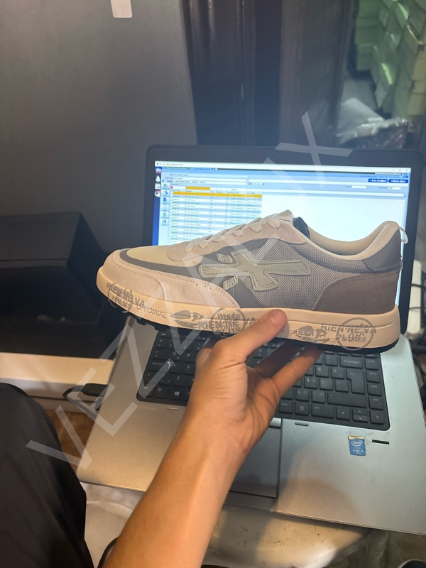 Premıata 1014 Arkası Süet Gri Erkek Ayakkabı