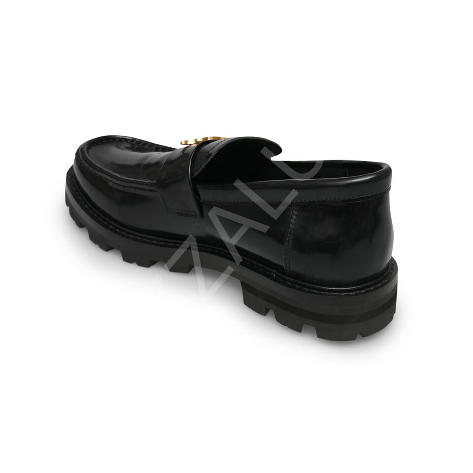 Celine 02 Siyah Tokalı Kadın Ayakkabı