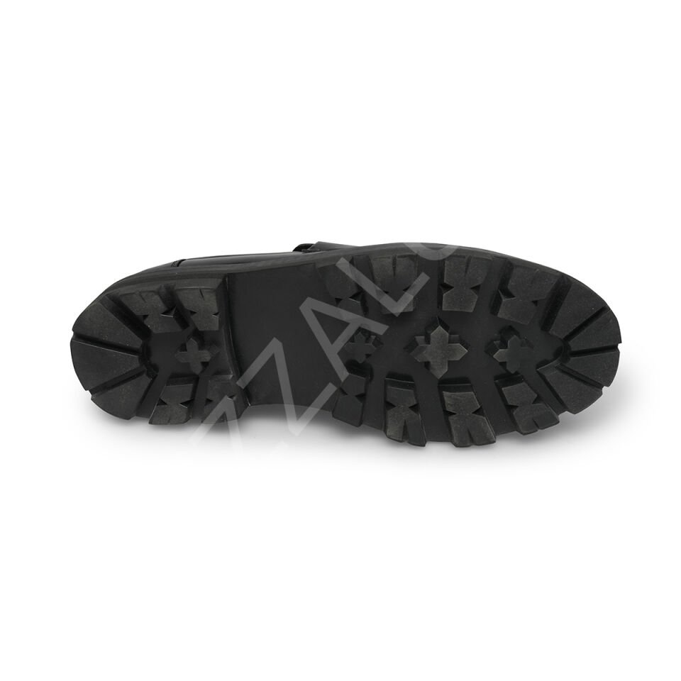 Celine 02 Siyah Tokalı Kadın Ayakkabı