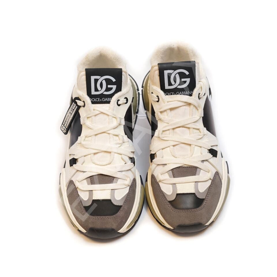 Dg 897 Siyah Beyaz Gri Erkek Ayakkabı