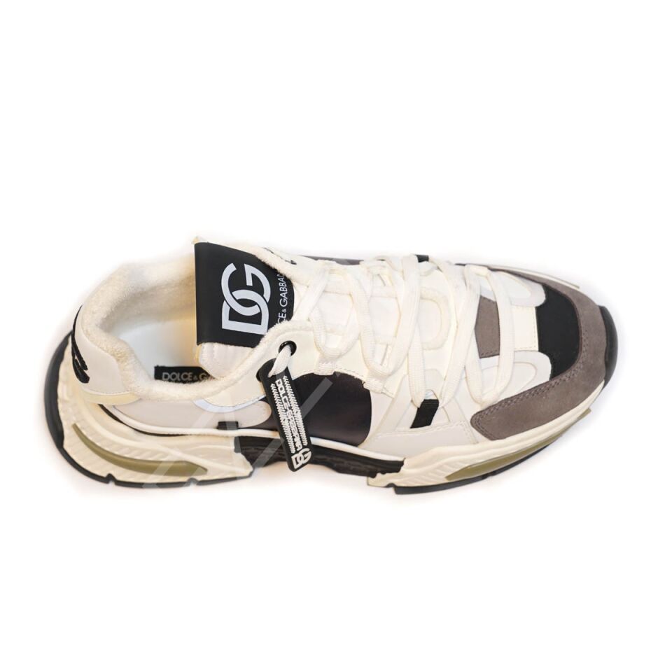 Dg 897 Siyah Beyaz Gri Erkek Ayakkabı