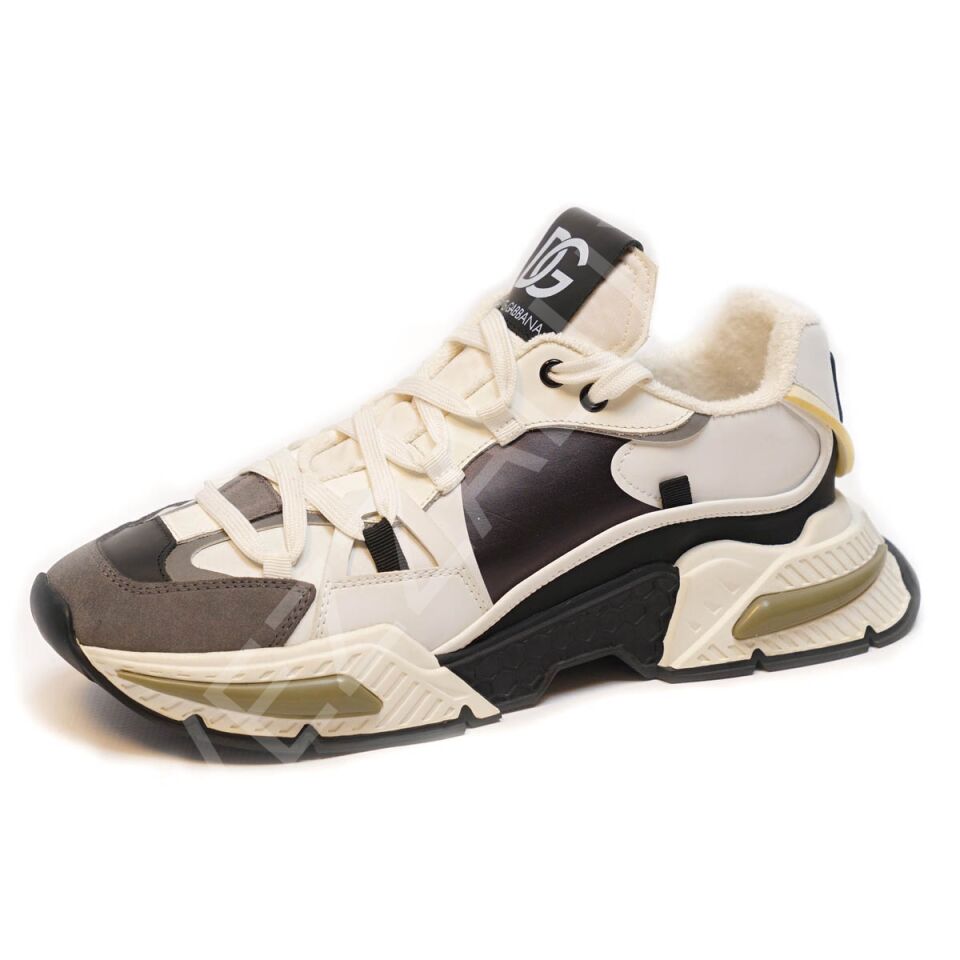 Dg 897 Siyah Beyaz Gri Erkek Ayakkabı