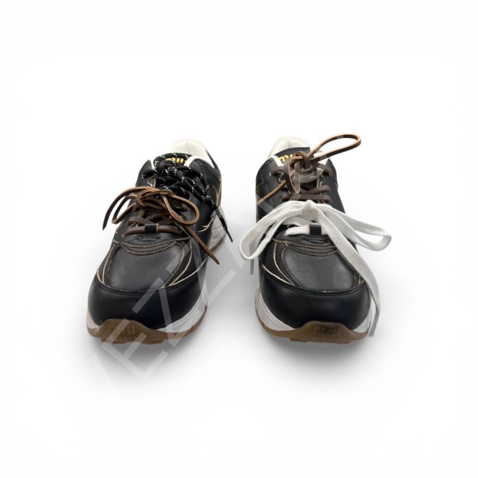 Miu 1193 New Balance Eskitme Siyah Kadın Ayakkabı