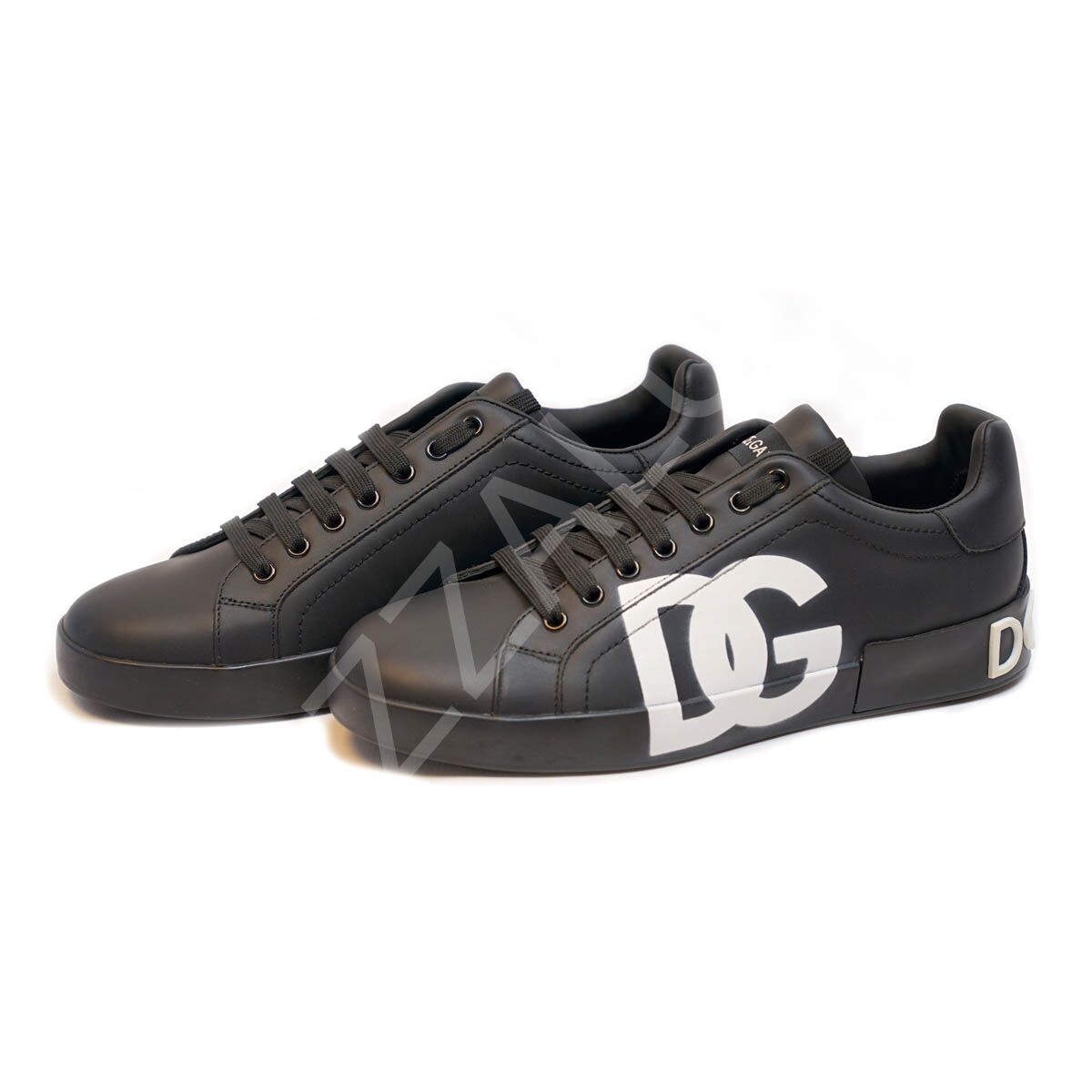 Dg 898 Siyah Beyaz Logolu Erkek Ayakkabı