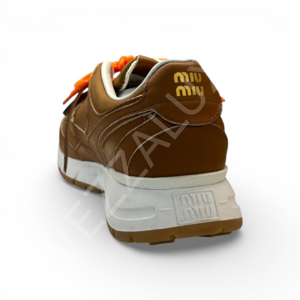 Miu 1194 New Balance Eskitme Kahverengi Kadın Ayakkabı