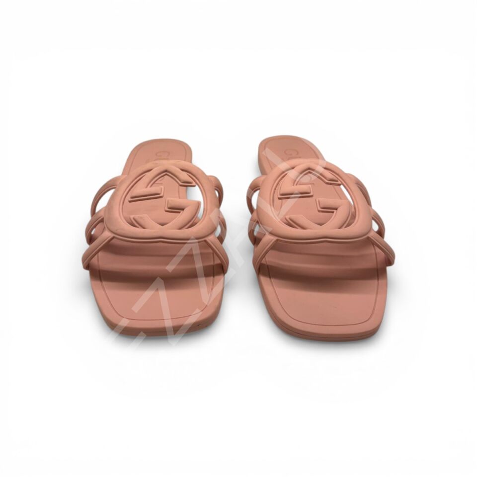 Gucci 22 Pembe Terlik Kadın Ayakkabı
