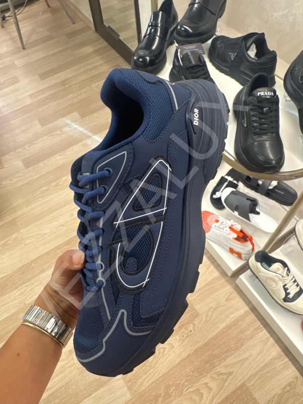 Dior 936 Lacivert Erkek Ayakkabı