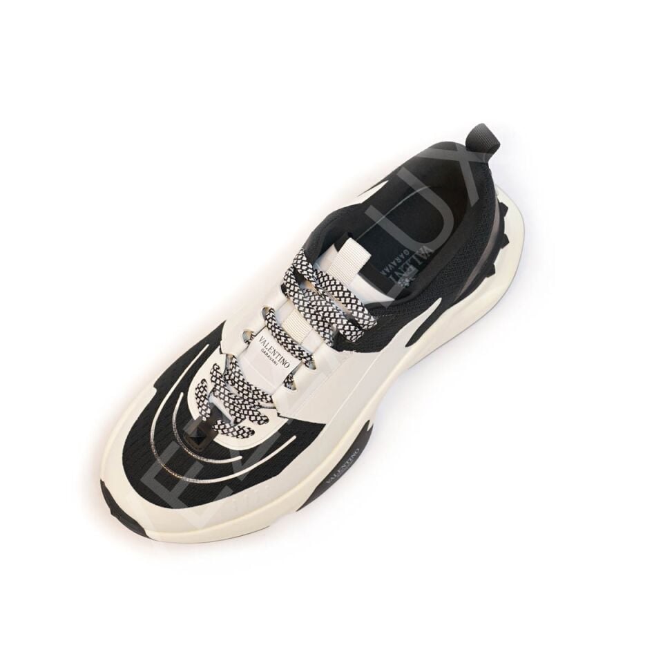 Vltn 911 Beyaz Arkası Siyah Erkek Ayakkabı