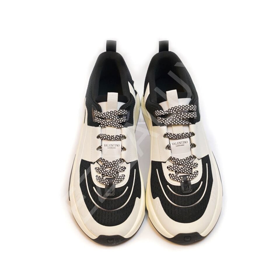 Vltn 911 Beyaz Arkası Siyah Erkek Ayakkabı