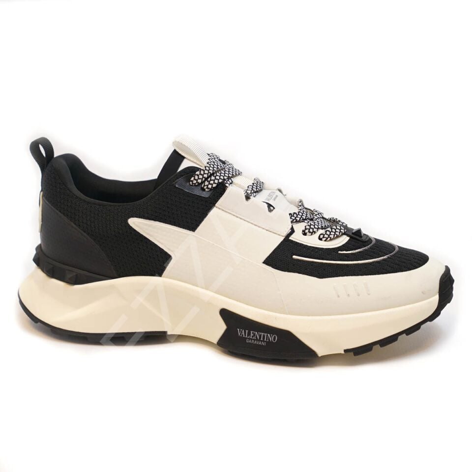 Vltn 911 Beyaz Arkası Siyah Erkek Ayakkabı