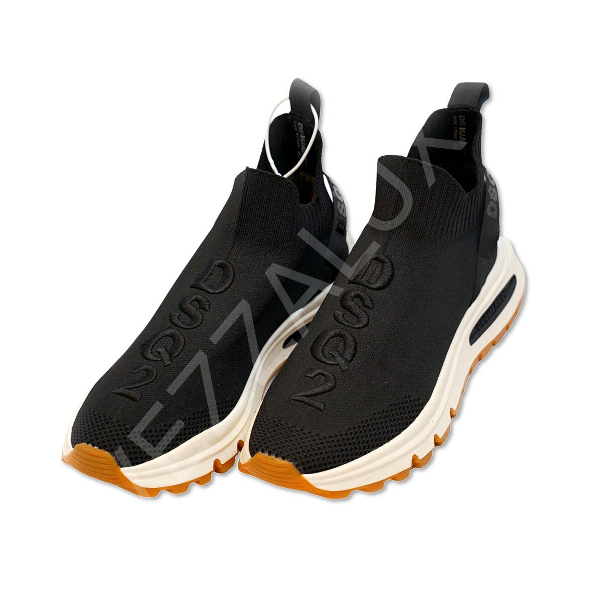 Dsq2 813 Siyah Erkek Ayakkabı