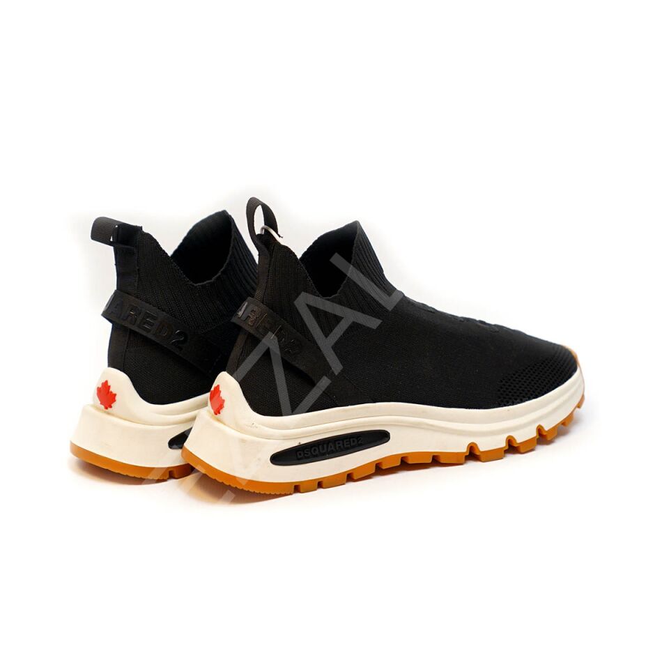 Dsq2 813 Siyah Erkek Ayakkabı