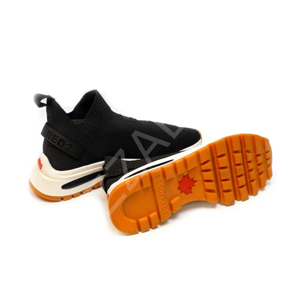 Dsq2 813 Siyah Erkek Ayakkabı