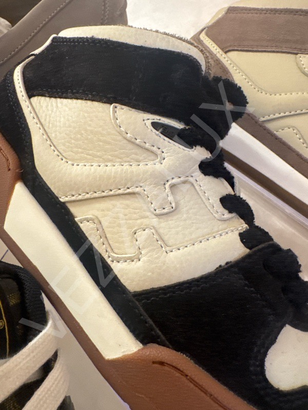 Fendi 920 Siyah Krem Erkek Ayakkabı