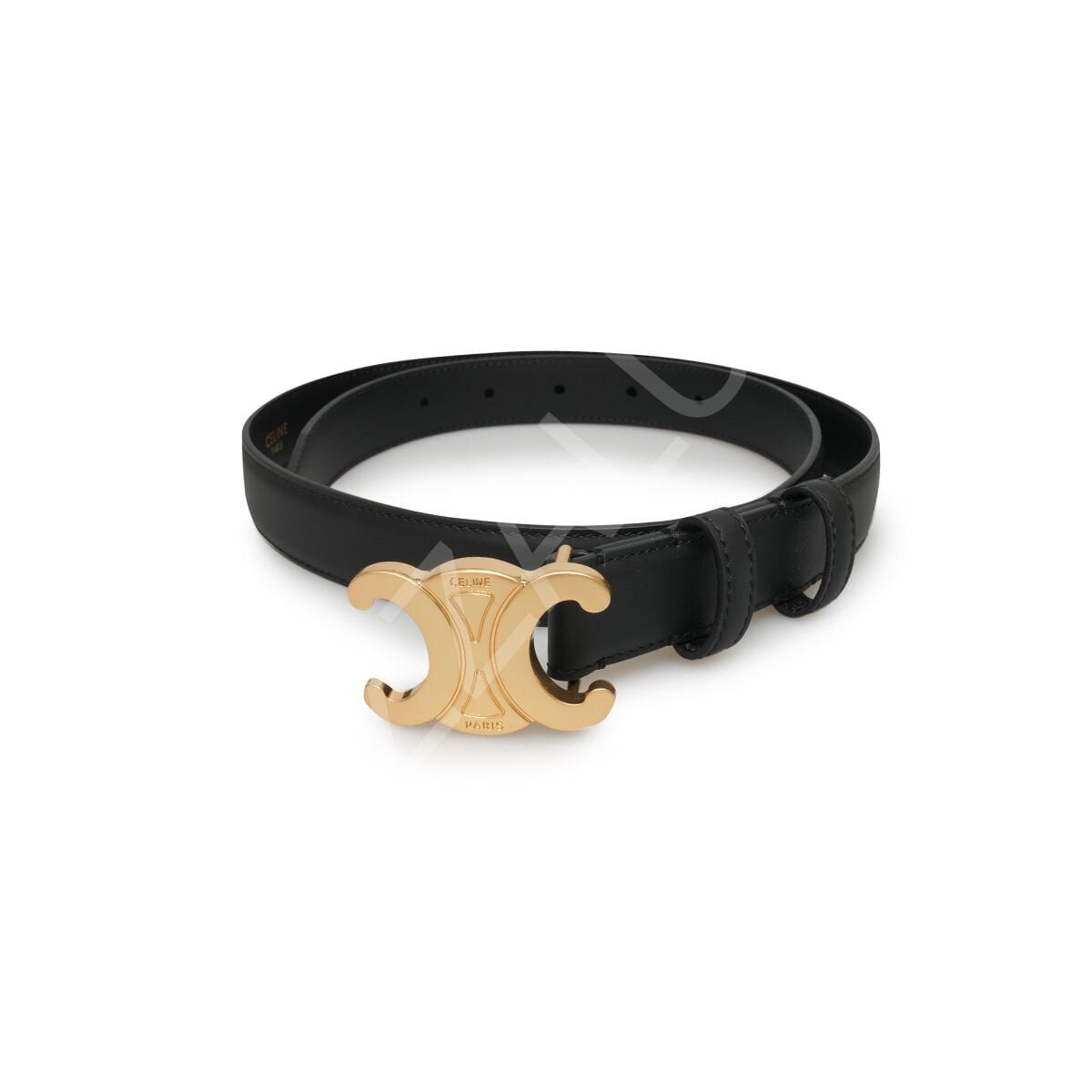 Celine K02 Siyah Altın Kadın Kemer