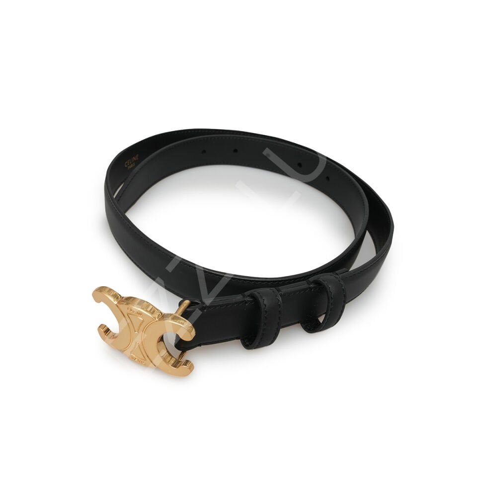 Celine K02 Siyah Altın Kadın Kemer