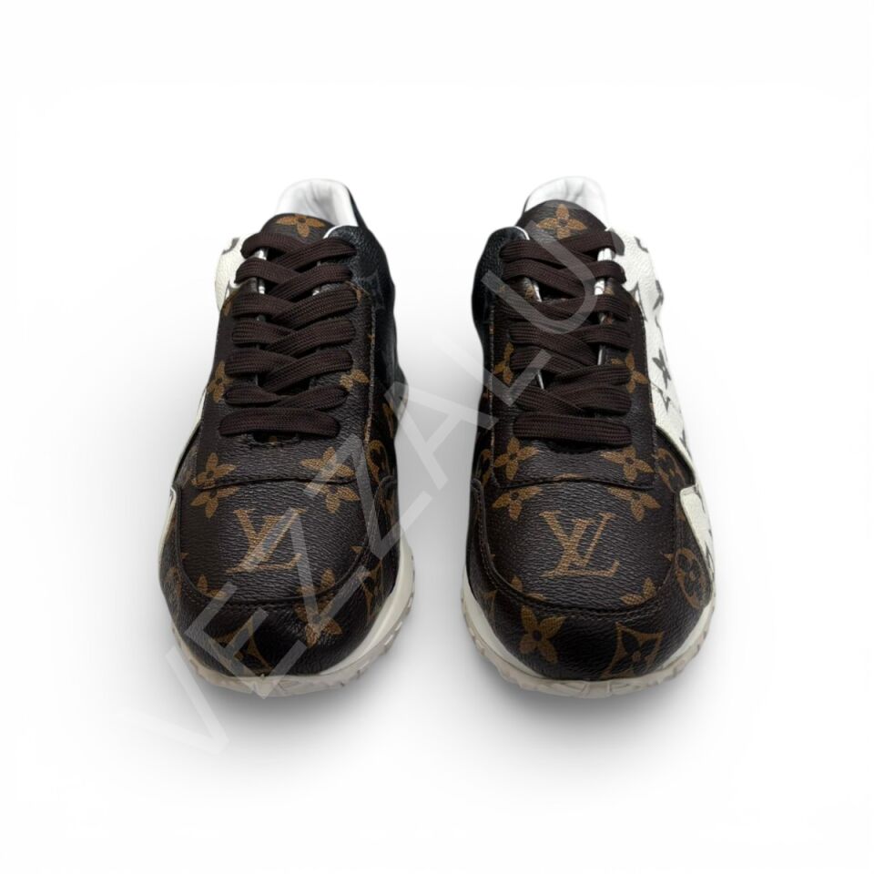 Lv 1228 Önü Kahve Beyaz Kadın Ayakkabı