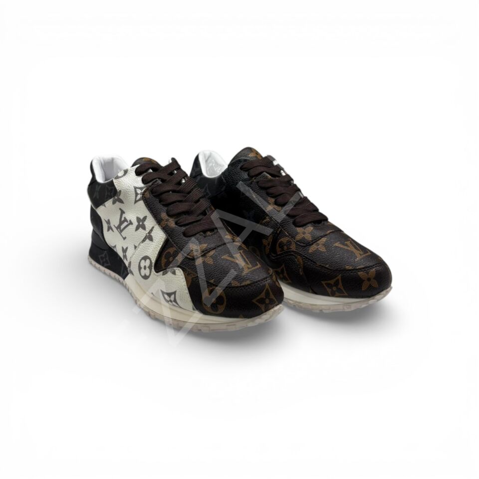 Lv 1228 Önü Kahve Beyaz Kadın Ayakkabı