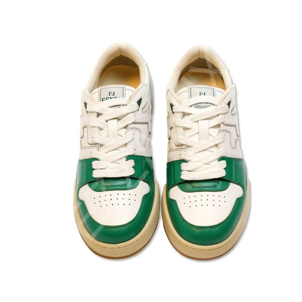 Fendi 926 Beyaz Yeşil Erkek Ayakkabı
