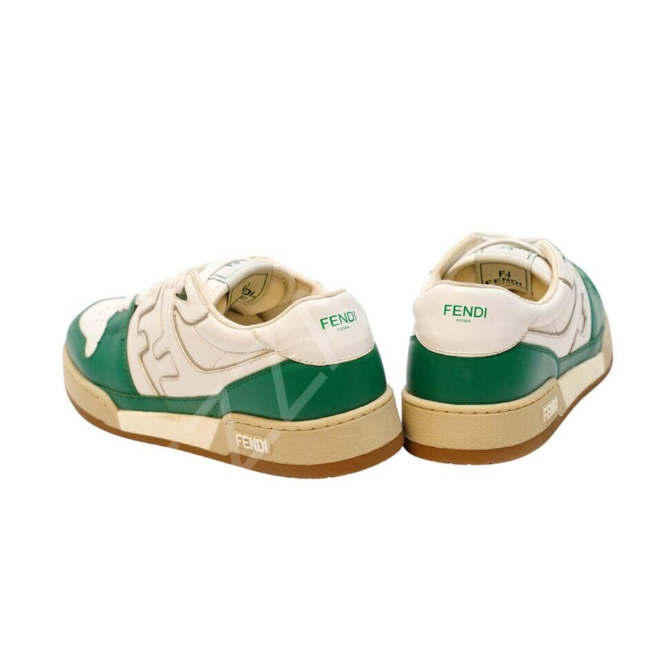 Fendi 926 Beyaz Yeşil Erkek Ayakkabı
