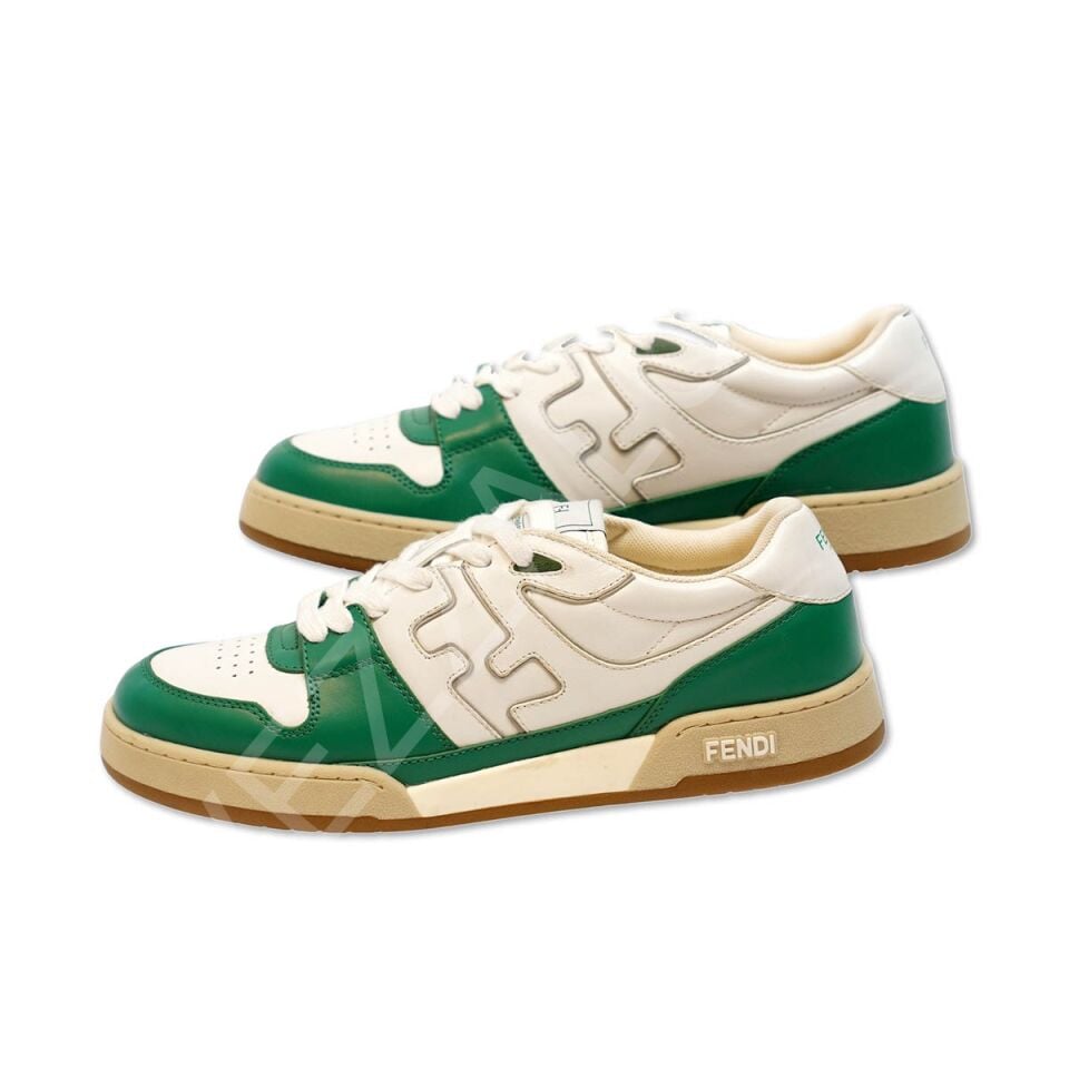 Fendi 926 Beyaz Yeşil Erkek Ayakkabı