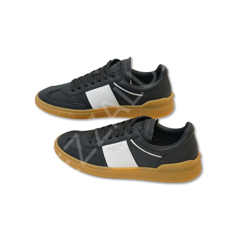 Vltn 1016 Full Siyah Beyaz Kemer Erkek Ayakkabı