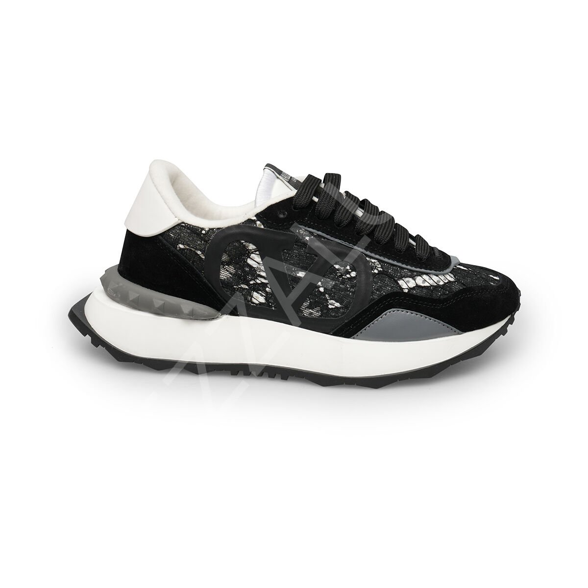 Vltn 578 Siyah Dantelli Kadın Ayakkabı