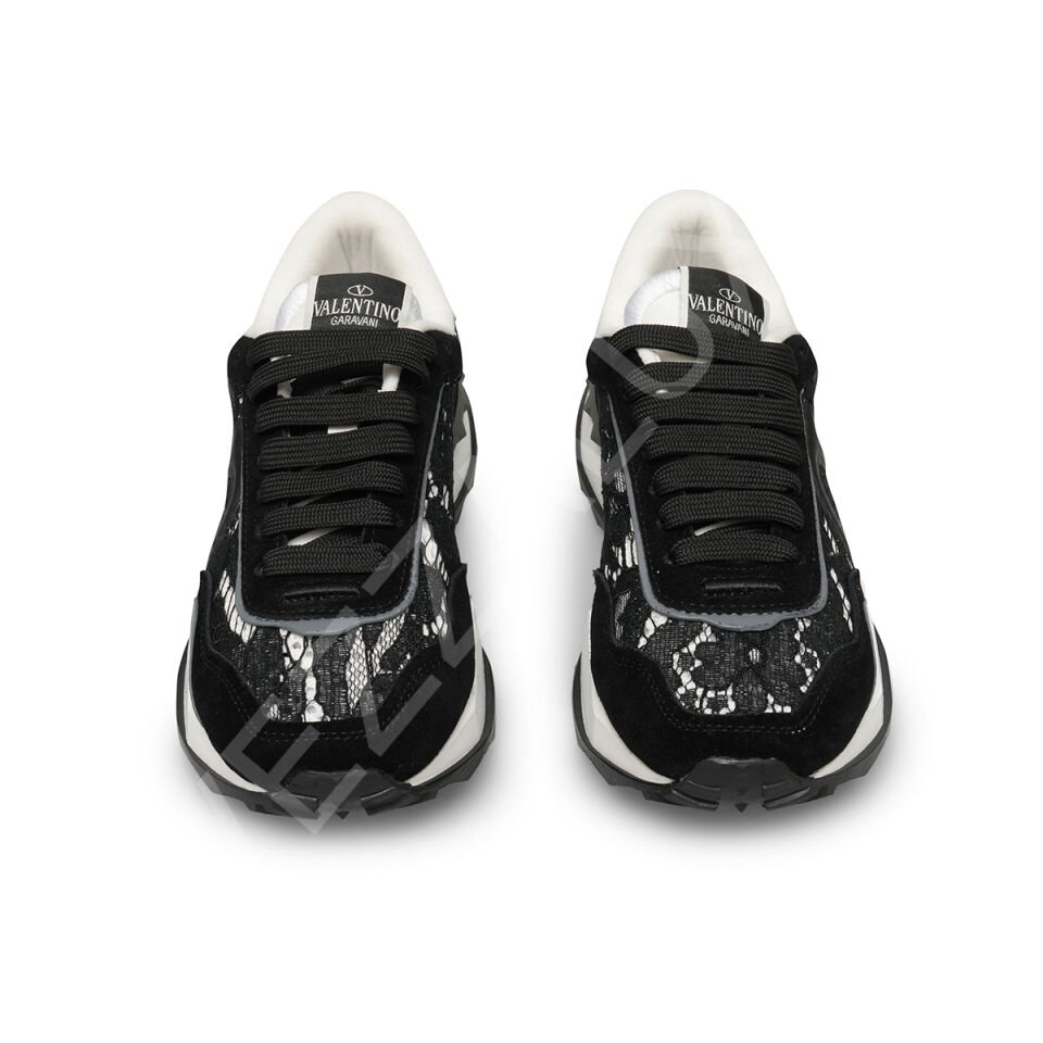 Vltn 578 Siyah Dantelli Kadın Ayakkabı