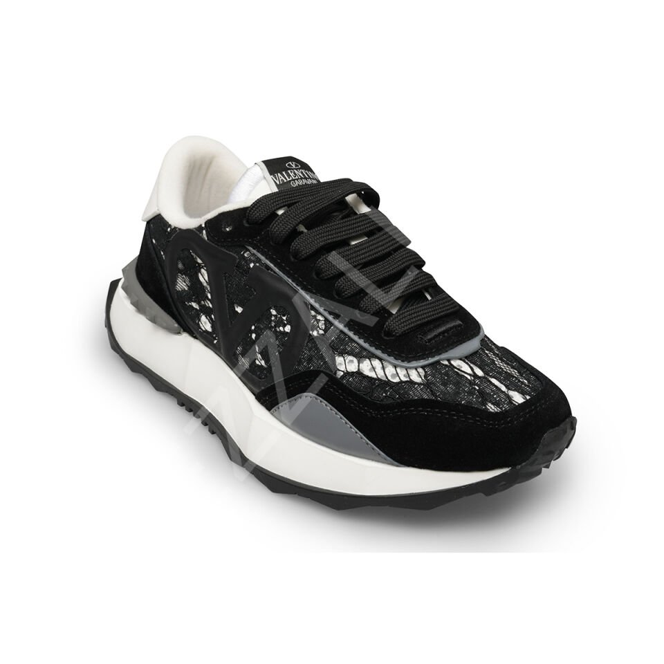 Vltn 578 Siyah Dantelli Kadın Ayakkabı