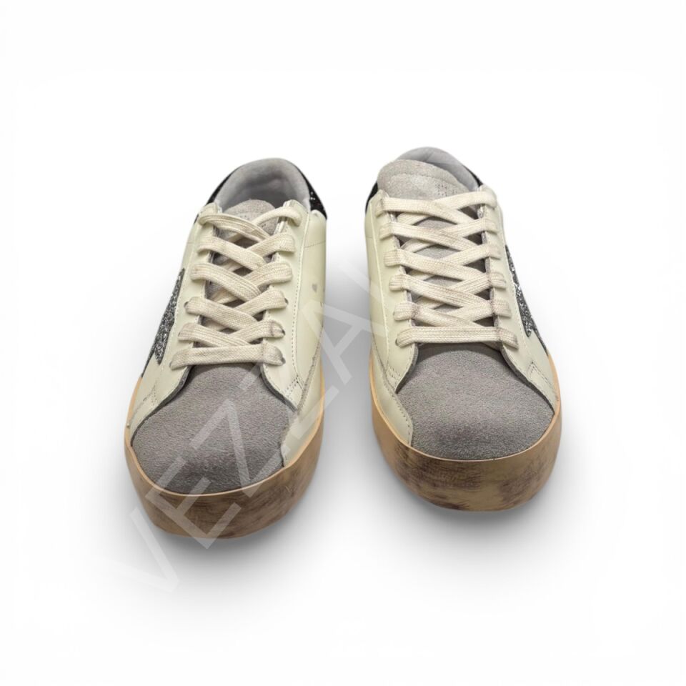 Gg 105 Y.Silver Taşlı A.Siyah Kadın Ayakkabı