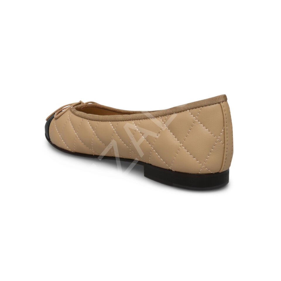 Chanel 25 Krem U.Syh Kptn Kadın Ayakkabı