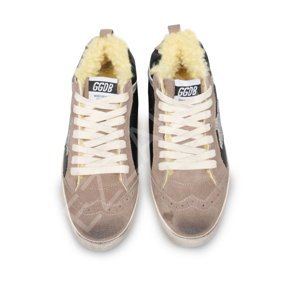 Gg 101 Boğazlı Sarı Kürklü Kadın Ayakkabı