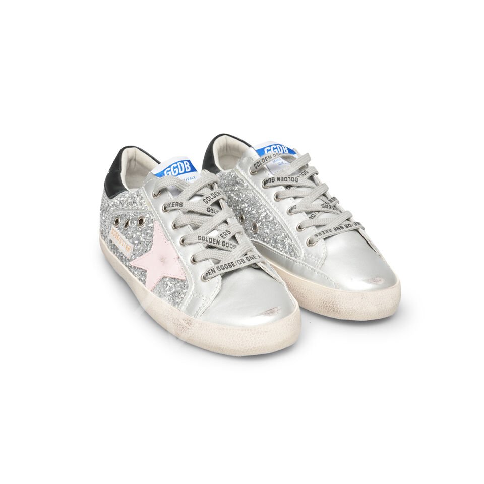 Gg 23 Gümüş Pembe Yıldız Kadın Ayakkabı