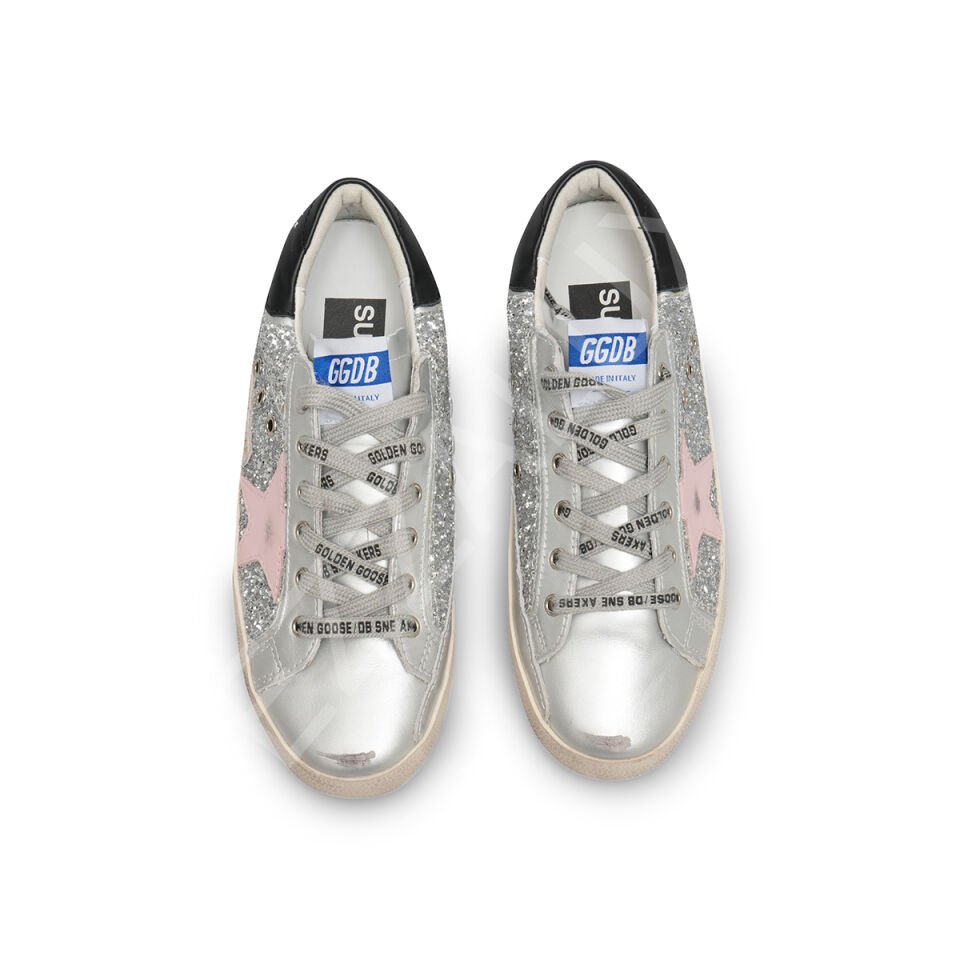 Gg 23 Gümüş Pembe Yıldız Kadın Ayakkabı