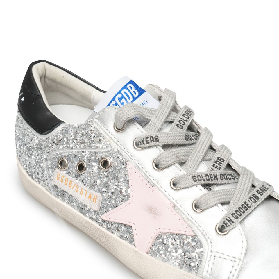 Gg 23 Gümüş Pembe Yıldız Kadın Ayakkabı