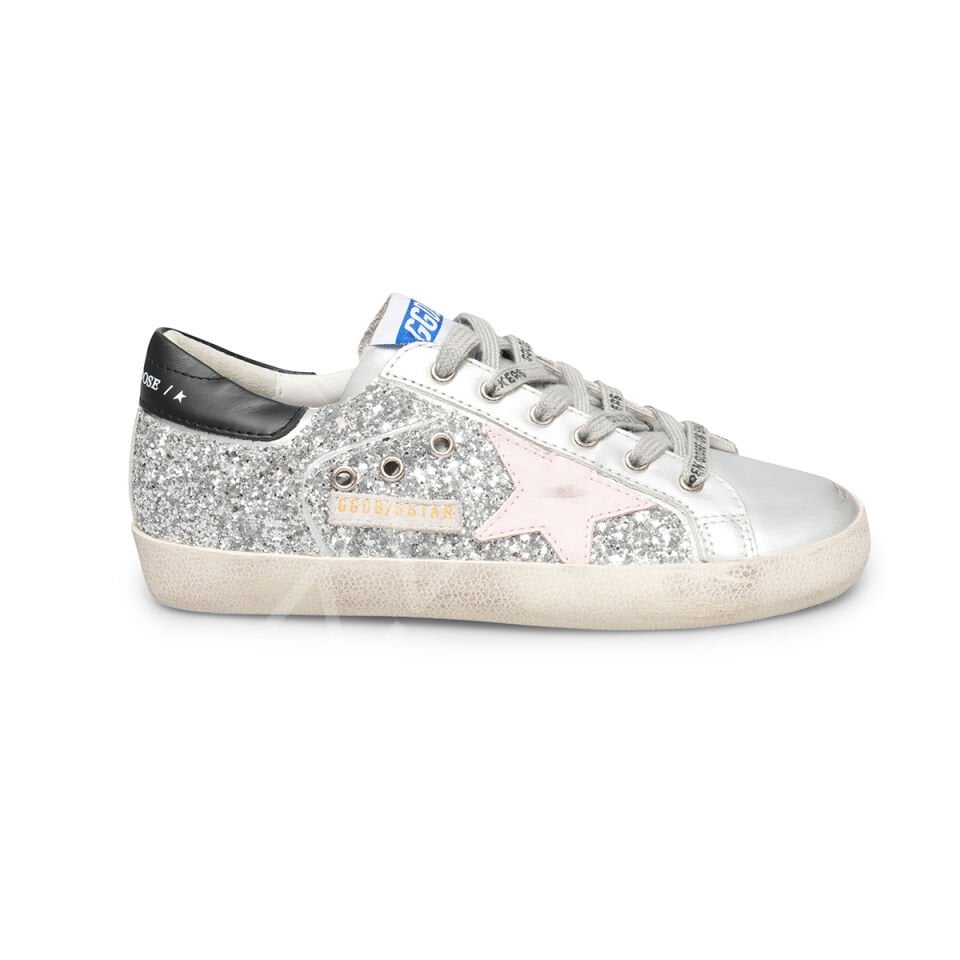 Gg 23 Gümüş Pembe Yıldız Kadın Ayakkabı