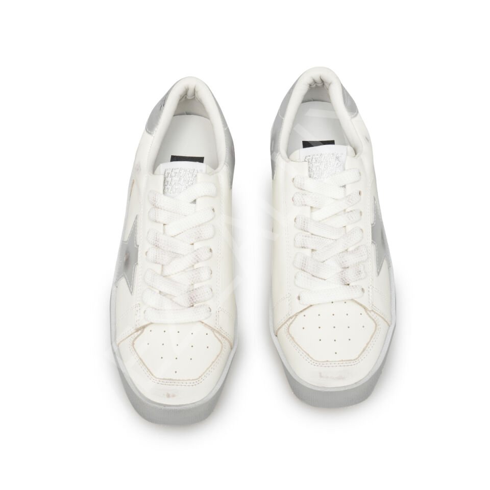 Gg 113 Stardan Gümüş Kadın Ayakkabı