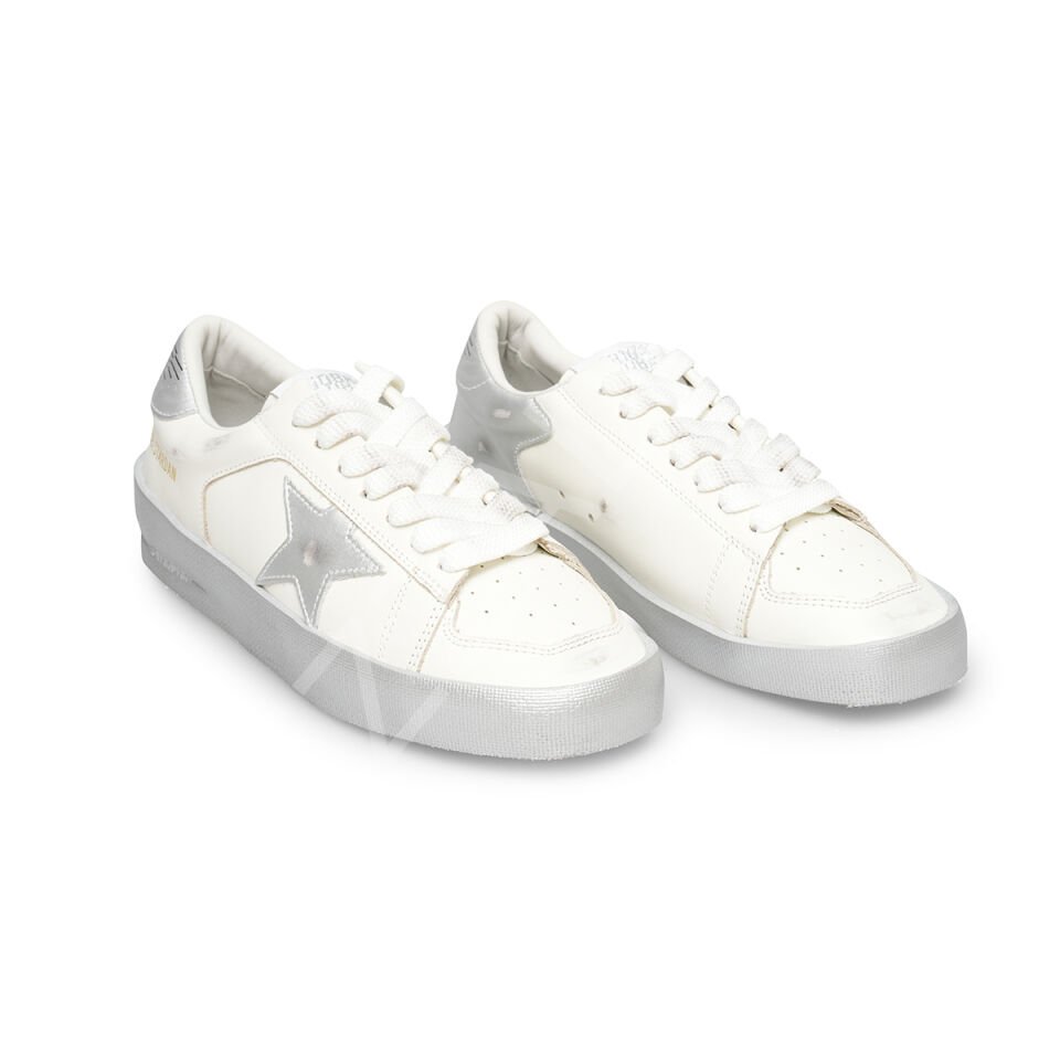 Gg 113 Stardan Gümüş Kadın Ayakkabı