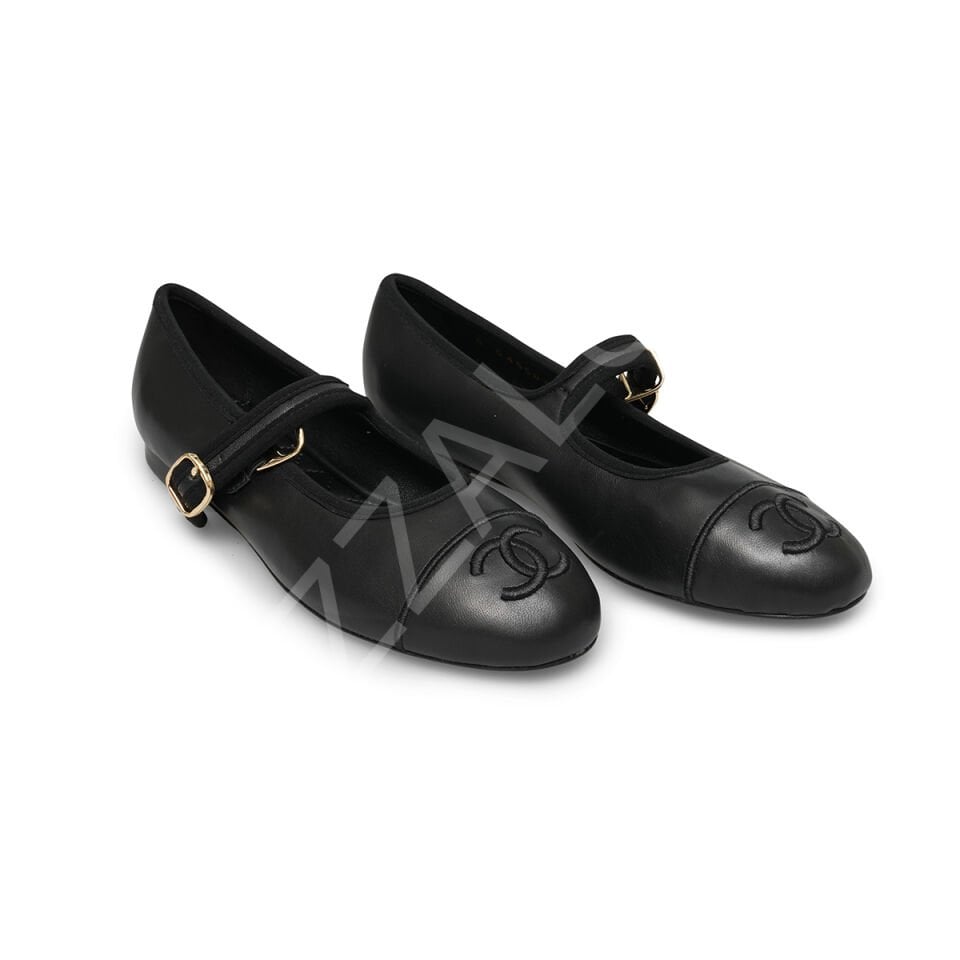 Chanel 44 Siyah Kadın Ayakkabı