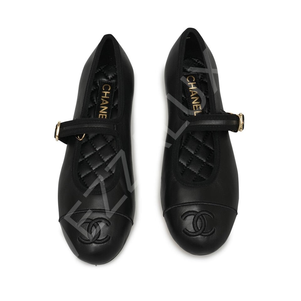 Chanel 44 Siyah Kadın Ayakkabı