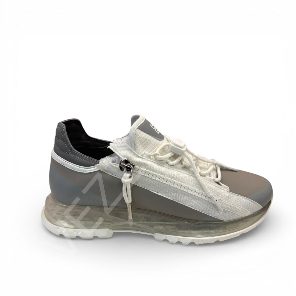Givenchy 1000 Full Gri Fermuarlı Erkek Ayakkabı