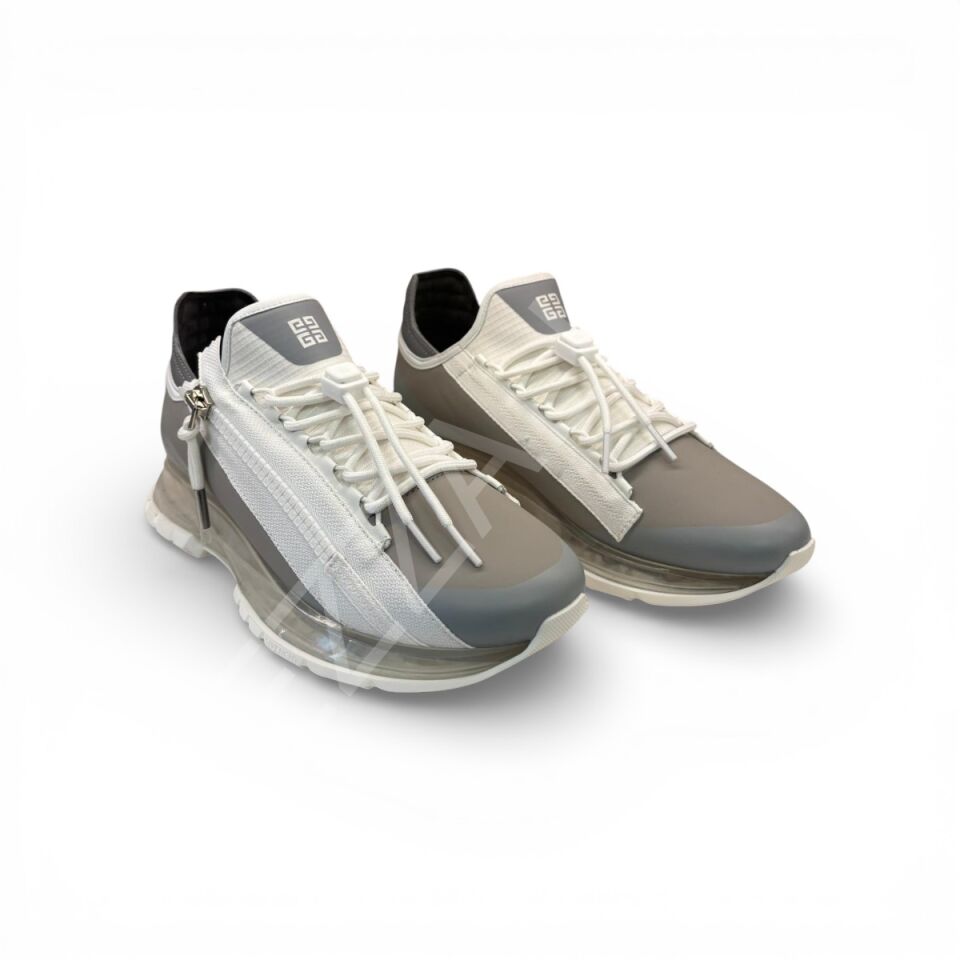 Givenchy 1000 Full Gri Fermuarlı Erkek Ayakkabı